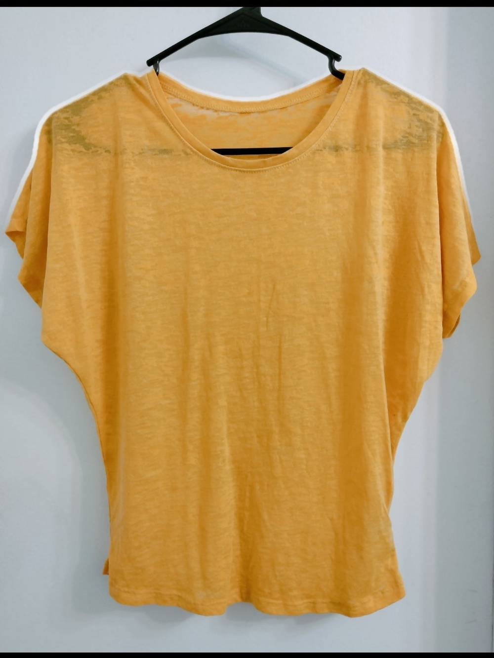 Source Unknown Relaxed Dolman Tee - Yellow Gold